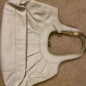 White Coach shoulder purse